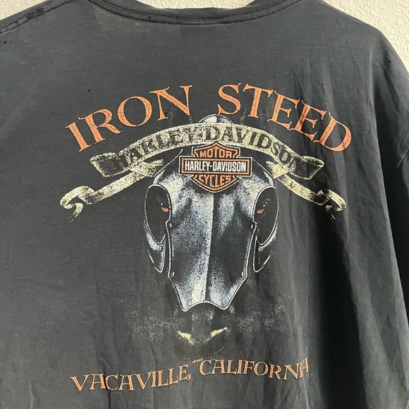 Harley-Davidson Black Graphic T-Shirt for Men - Picture 4 of 10